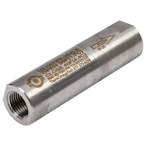 Pratt Anti Freeze Valve Only 1.7°C Rated Temperature