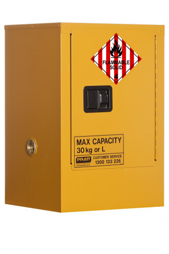 30L Class 4 Hazardous Goods Storage Cabinet 1 Shelf, Class 4 Cabinets - DG Safety