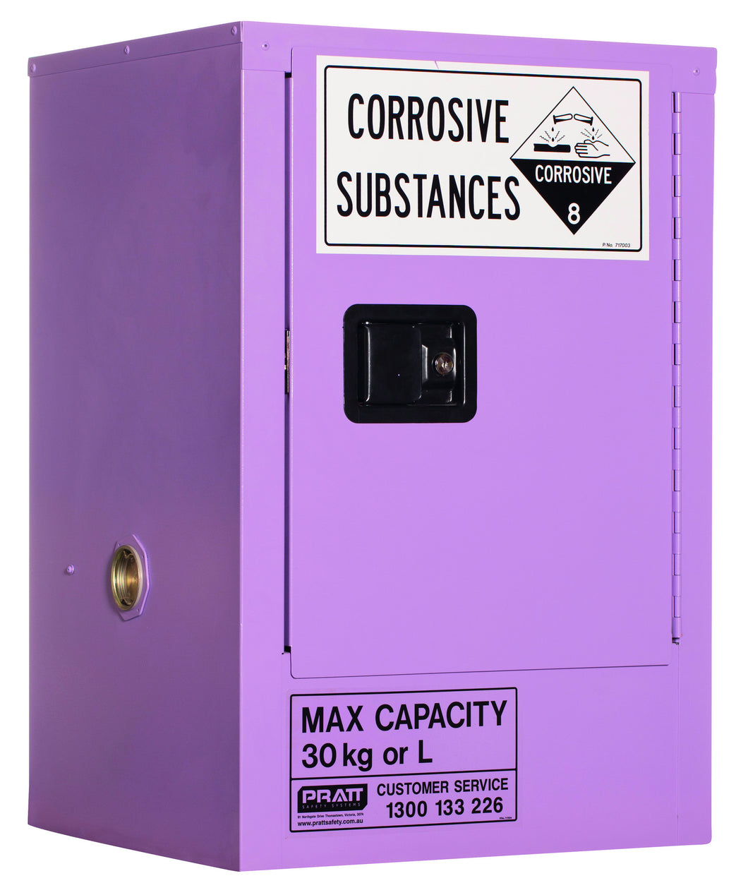 30L Corrosive Chemical Storage Cabinet, Corrosive - DG Safety