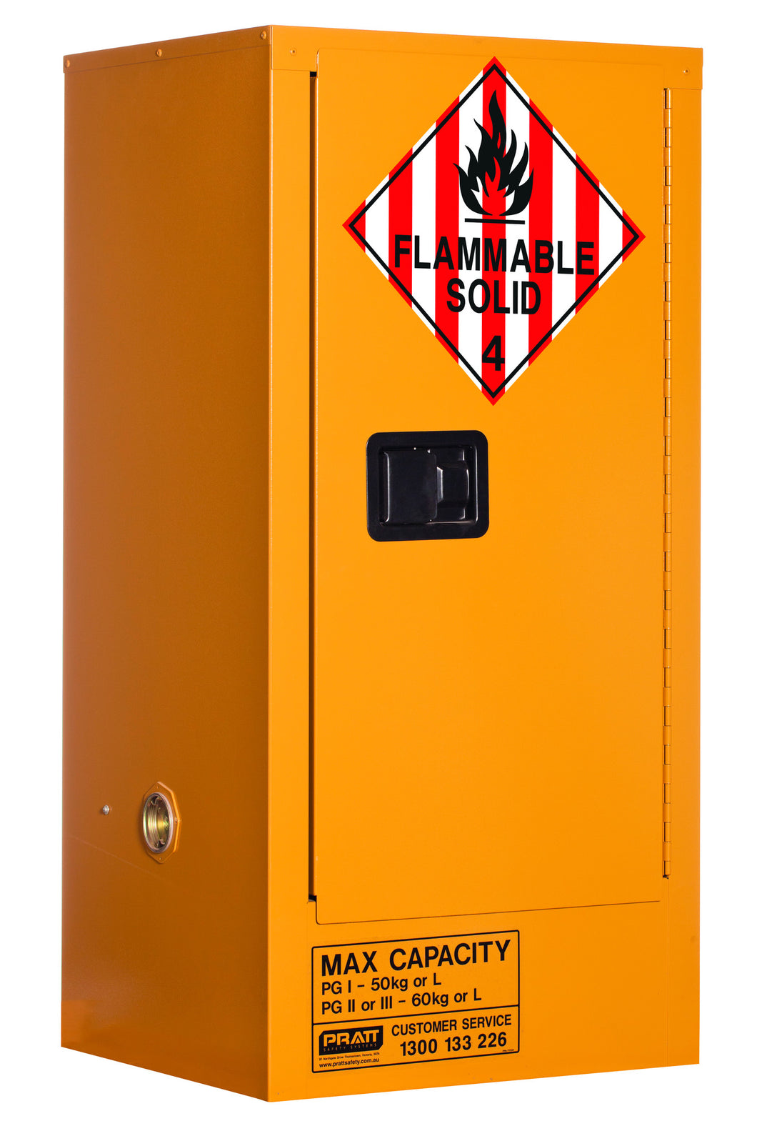 60L Class 4 Hazardous Goods Storage Cabinet 2 Shelf, Class 4 Cabinets - DG Safety