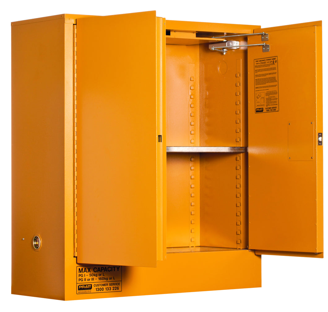 160L Oxidising Agent Dangerous Goods Storage Cabinet, Oxidising Agents - DG Safety