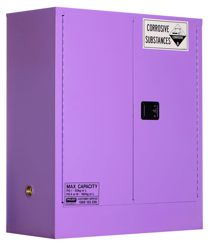 160L Corrosive Chemical Storage Cabinet, Corrosive - DG Safety