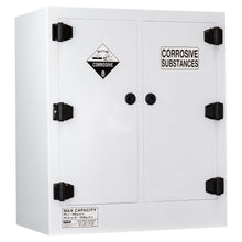 160L Polypropylene Corrosive Chemical Storage Cabinet - Dual Compartment