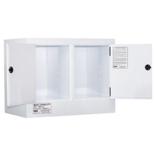 110L Polypropylene Corrosive Chemical Storage Cabinet - Separate Compartments