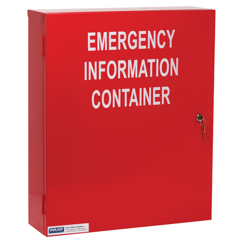 HAZMAT Emergency Information Cabinet 600 x 500 x 100mm - DG Safety