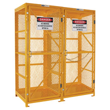 Gas Cylinder Cage - 8 Fork Lift and 9 G size cylinders - Flat Packed